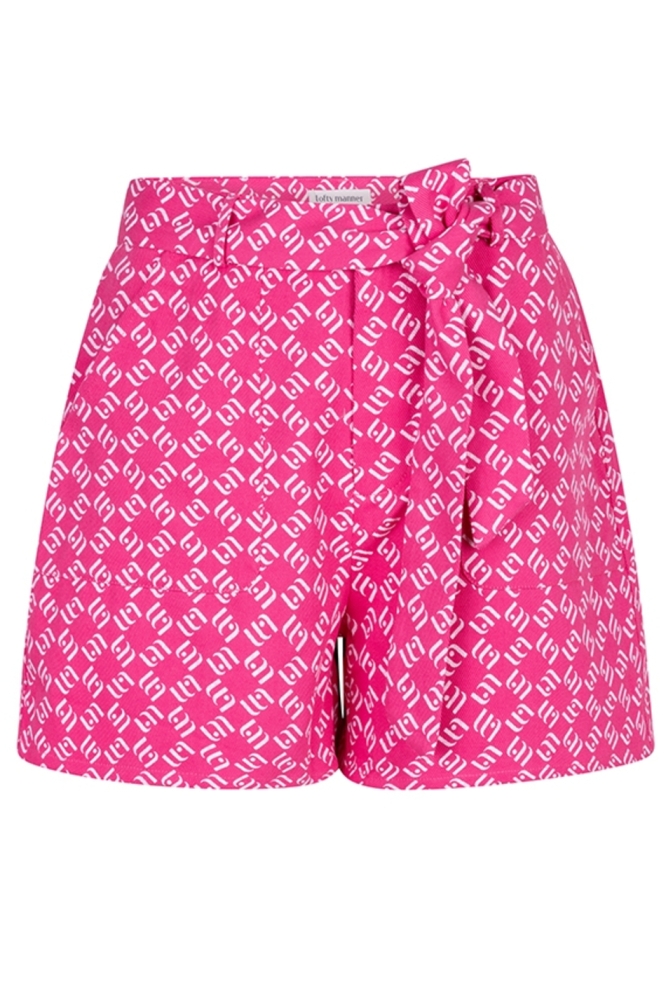 SHORT MOSI QD34 317 pink denim